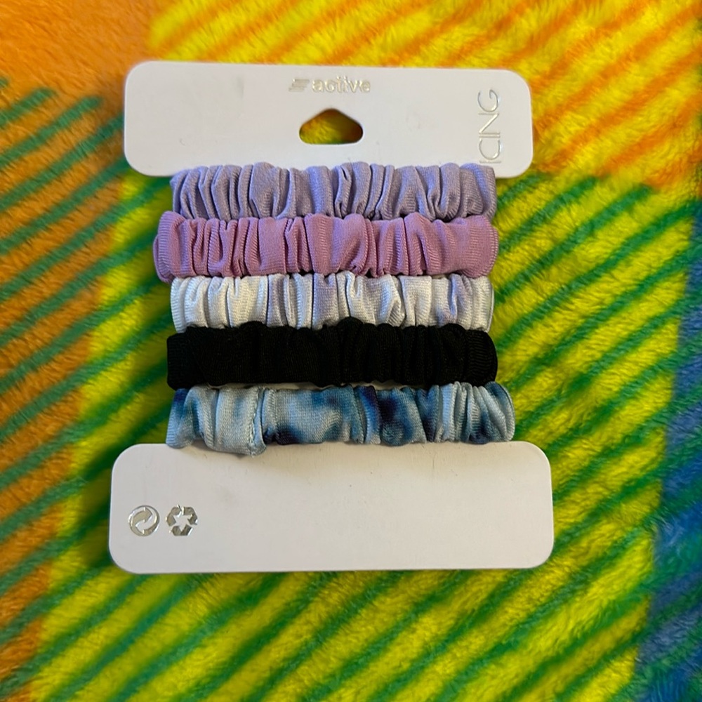 Icing Active Skinny Hair Scrunchies